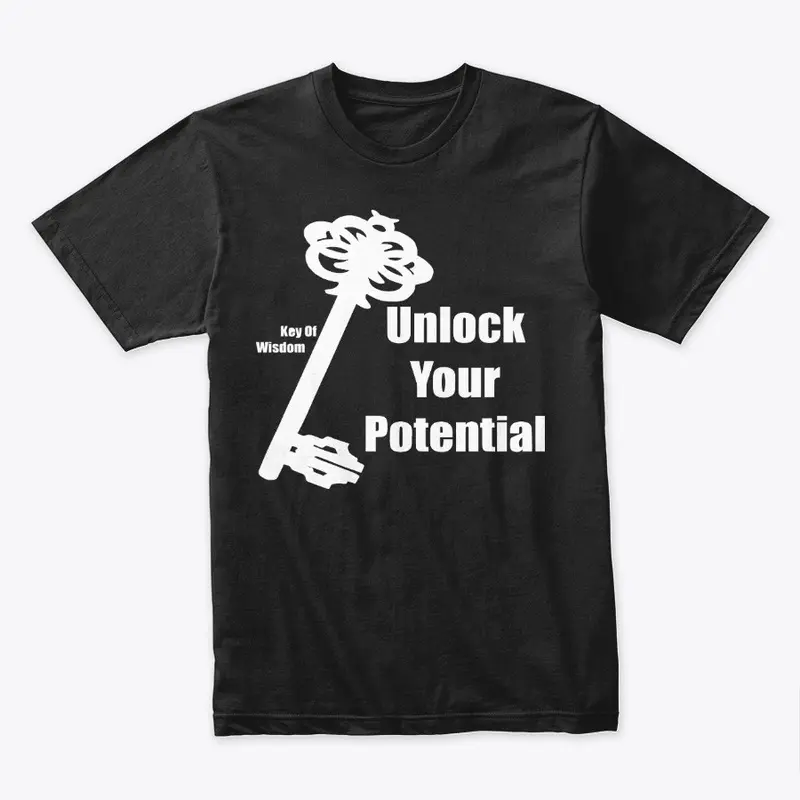 Unlock Your Potential T-Shirt Angle